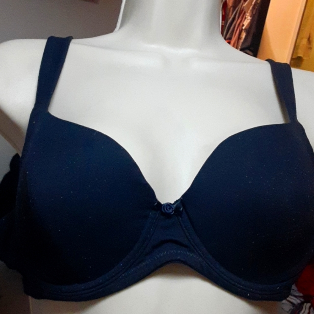 Women's Victoria's Secret Style #8622 Blue Shoulder Strap Bra